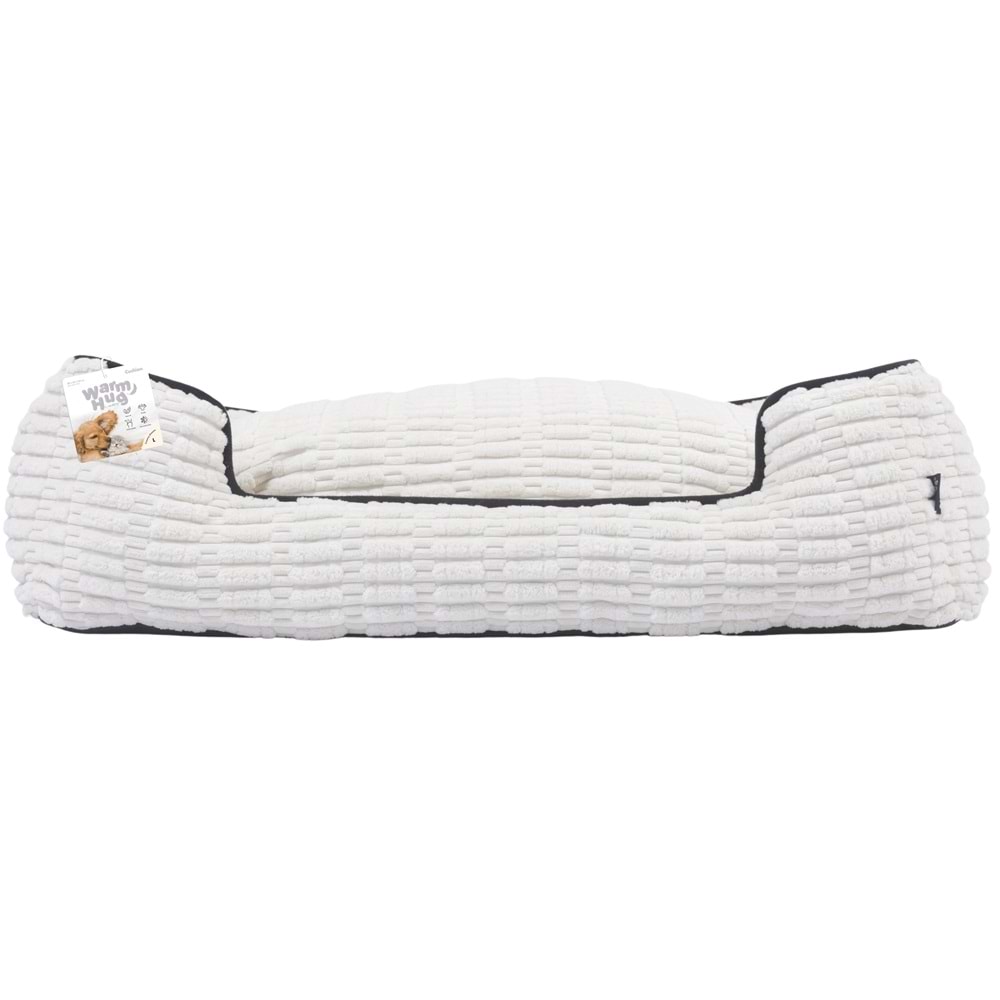 60301699 M-PETS WARM HUG CUSHİON YATAK (S) WHİTE