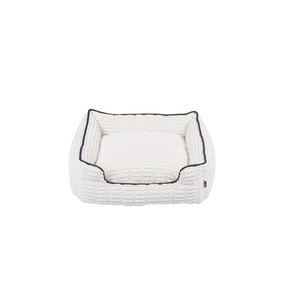60301799 M-PETS WARM HUG CUSHİON YATAK (M) WHİTE