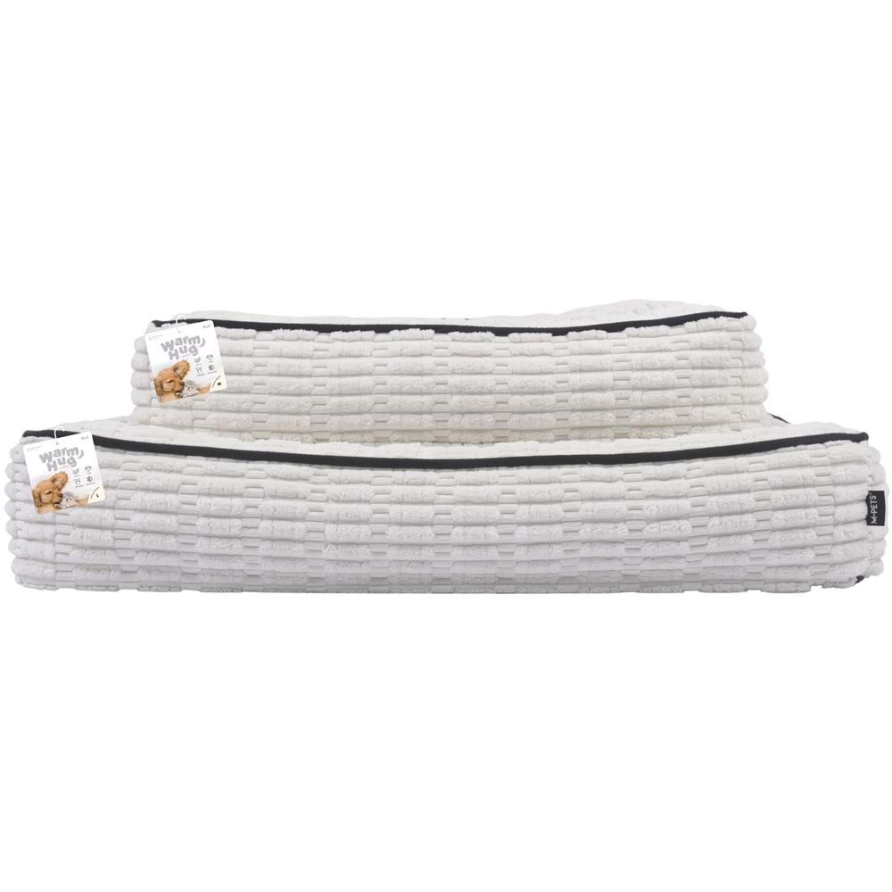 60301999 M-PETS WARM HUG YATAK (M) WHİTE