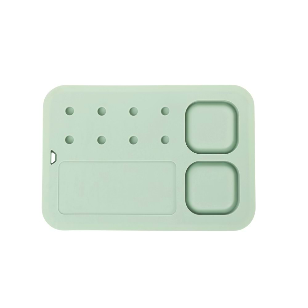 60568903 M-PETS LECCA PRO 6İN1 YAVAŞ BESLENME VE YALAMA MATI GREEN (S)