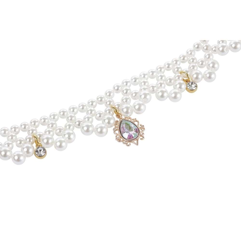 60802199 M-PETS GLAM PRESTİGE AKSESUAR WHİTE JEWEL (M)