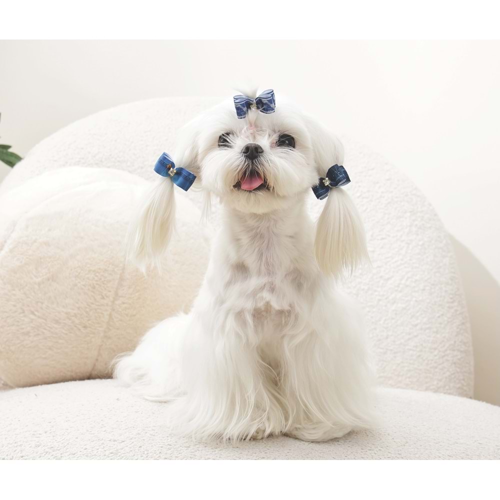 60900999 M-PETS GLAM KÖPEKLER İÇİN AKSESUAR TOKA BLUE