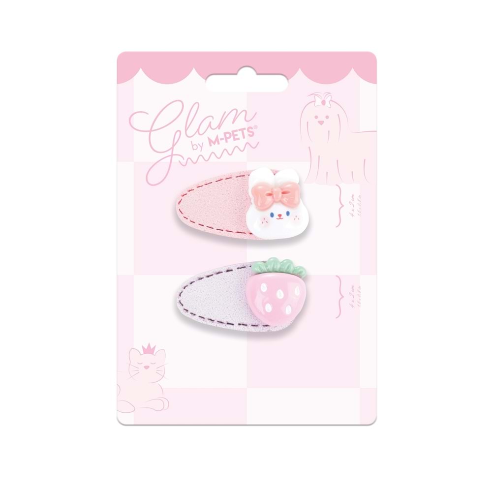 60901699 M-PETS GLAM KÖPEKLER İÇİN AKSESUAR TOKA PİNK