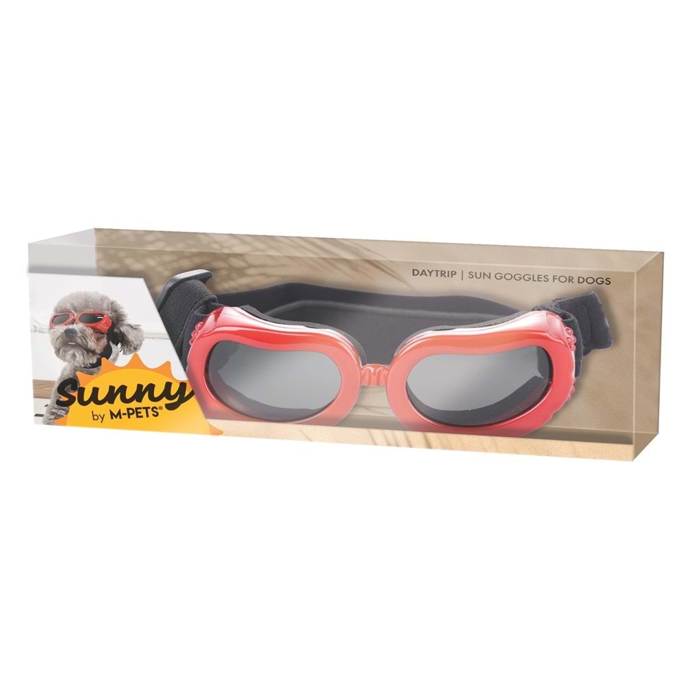 60901899 M-PETS SUNNY DAYTRIP KÖPEKLER İÇİN GÖZLÜK RED
