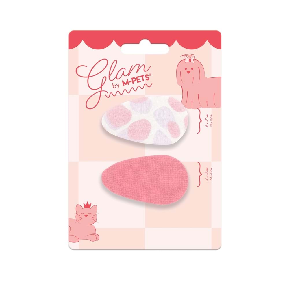 60902399 M-PETS GLAM KÖPEKLER İÇİN AKSESUAR TOKA RED