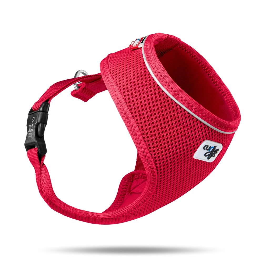 SU1410-CURLI BASIC HARNESS AIR-MESH RED XL