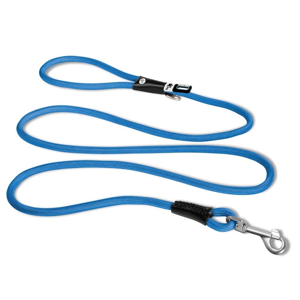 SU2620-CURLI STRETCH COMFORT LEASH BLUE L