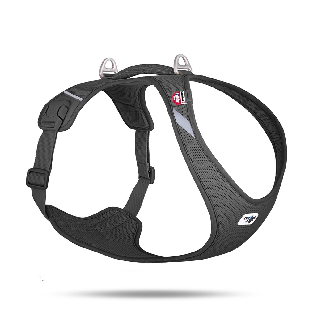 PN3403-CURLI BELKA HARNESS AIR-MESH BLACK XL