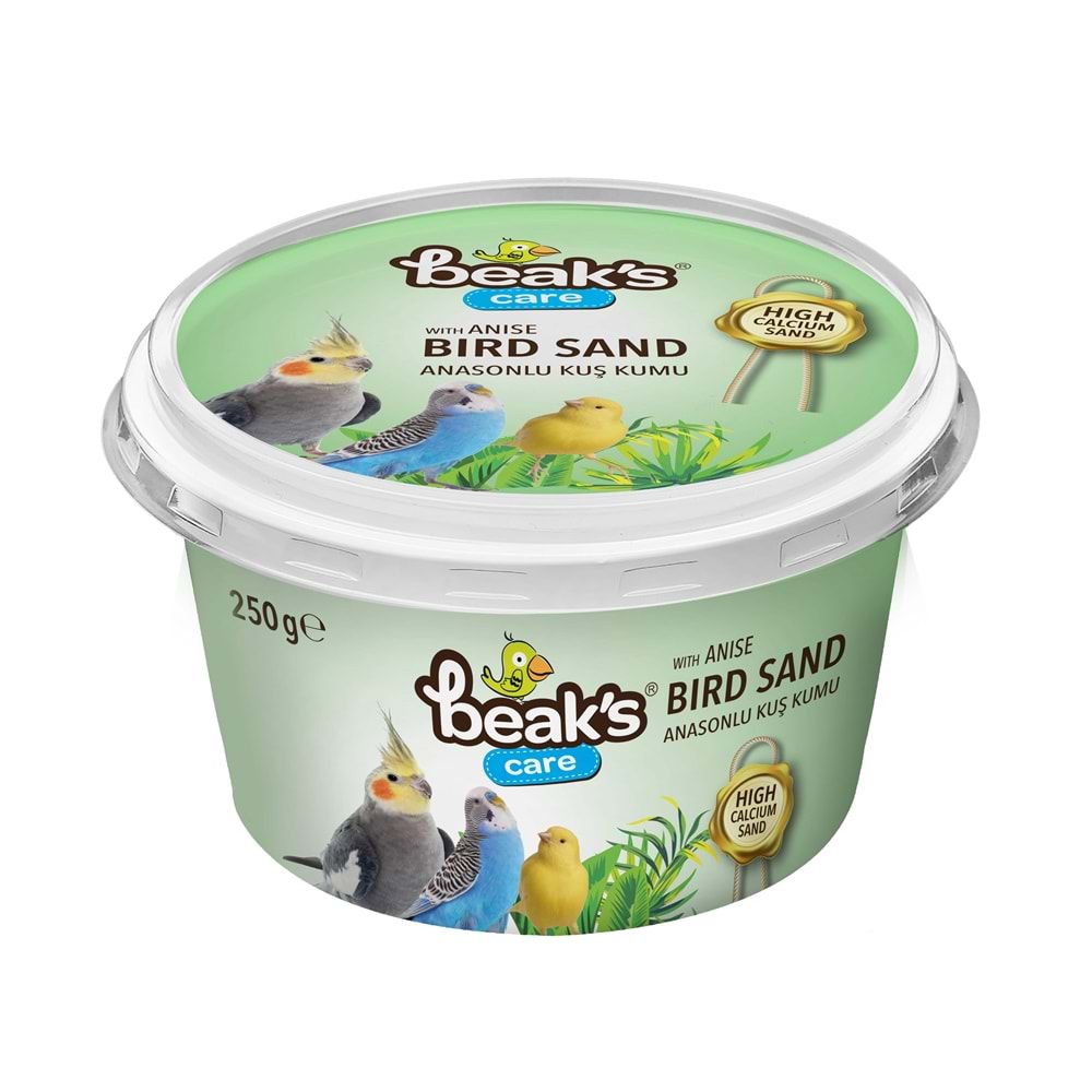 SG050 BEAKS ANASONLU KUŞ KUMU 250GR 4LÜ PAKET