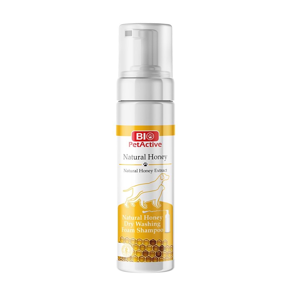 BIO PETACTİVE BAL ve BUĞDAY ÖZLÜ KÖPÜK ŞAMPUAN 200ML