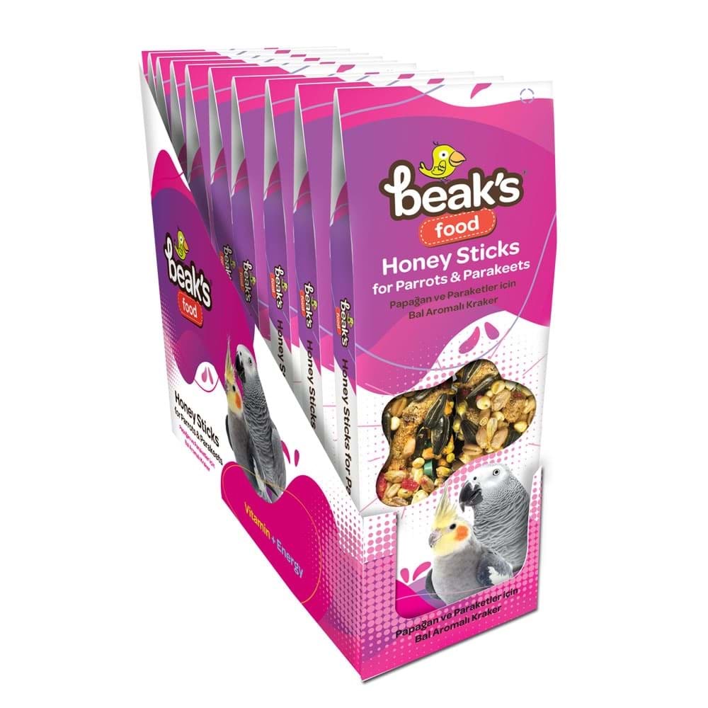 ST022 BEAKS BALLI 2Lİ PAPAĞAN KRAKERİ 8Lİ PAKET