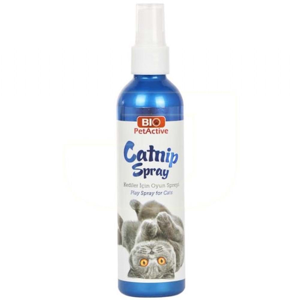 BIO PETACTİVE CATNIP SPRAY KEDİLER İÇİN OYUN SPREYİ 100ML
