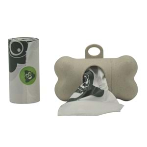10123099 M-PETS POO BAMBOO DIŞKI TOPLAMA SETİ 15 YAPRAK 12Lİ SET