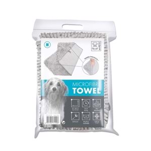 10124099 M-PETS MICROFIBER KÖPEKLER İÇİN HAVLU (M)