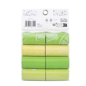 10182399 M-PETS DIŞKI POŞETİ 15 YAPRAK LİMON KOKULU 16LI PAKET