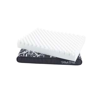 10364999 M-PETS URBANSTYLE CONTEMPO CUSHION YATAK BLACK&WHİTE (XL) 110X75X12CM