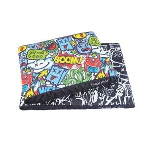 10365299 M-PETS URBANSTYLE CONTEMPO CUSHION YATAK MULTİCOLOR (L) 95X65X9CM