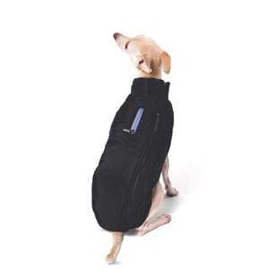 10366708 M-PETS GENTLE DOG WINTER JACKET BLACK/BLUE (M)
