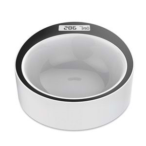 10520099 M-PETS YUMI SMART DİGİTAL TARTILI MAMA KABI WHİTE