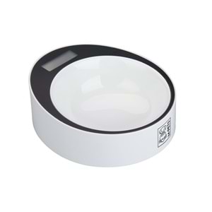 10520099 M-PETS YUMI SMART DİGİTAL TARTILI MAMA KABI WHİTE