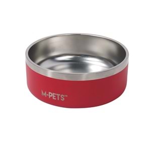 10530999 M-PETS ESKIMO ÇİFT CİDARLI MAMA KABI 1.25L RED