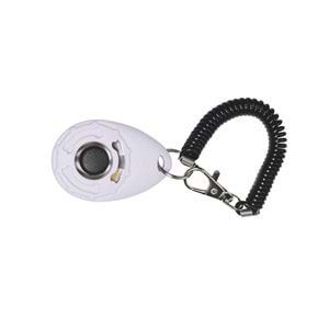 10643299 M-PETS TRAİNİNG CLİCKER KÖPEK EĞİTİM APARATI WHİTE/BLACK