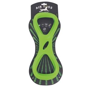 10656799 M-PETS AIR TOSS TWİST DAYANIKLI SUDA YÜZEN KÖPEK OYUNCAĞI GREEN