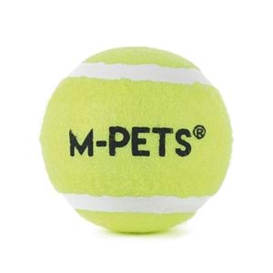 10670999 M-PETS HOP TENNİS TOPU YELLOW 6,4CM 3LÜ SET
