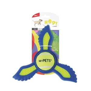 10671199 M-PETS HOP HELIX KÖPEK OYUNCAĞI YELLOW & BLUE