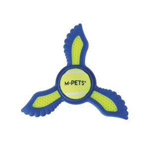 10671199 M-PETS HOP HELIX KÖPEK OYUNCAĞI YELLOW & BLUE