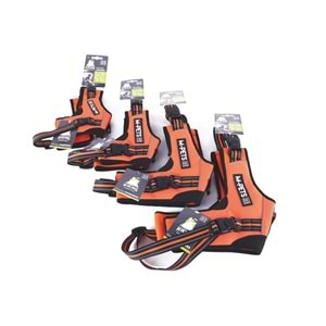 10818799 M-PETS HIKING REFLEKTÖRLÜ SOFT GÖĞÜS TASMASI ORANGE (L)