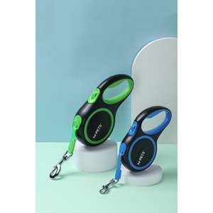 10824499 M-PETS LIBERTY OTOMATİK GEZDİRME ŞERİT 5MT/GREEN (M)