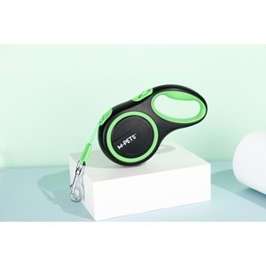 10824599 M-PETS LIBERTY OTOMATİK GEZDİRME ŞERİT 8MT/GREEN (L)