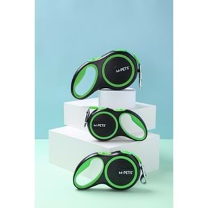 10824599 M-PETS LIBERTY OTOMATİK GEZDİRME ŞERİT 8MT/GREEN (L)