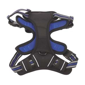 10825299 M-PETS HIKING REFLEKTÖRLÜ SOFT SIRT TASMASI BLUE (XL)