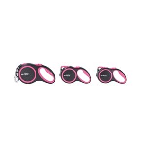 10842599 M-PETS LIBERTY OTOMATİK GEZDİRME ŞERİT 3MT/PINK (S)