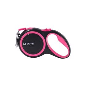 10842699 M-PETS LIBERTY OTOMATİK GEZDİRME ŞERİT 5MT/PINK (M)