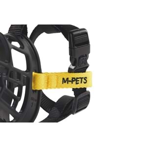 10845299 M-PETS BARK GUARD AĞIZLIK (XS) BLACK/YELLOW
