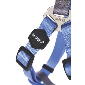 10847399 M-PETS GENTLE DOG TRİANGLE GÖĞÜS TASMASI BLUE (L)