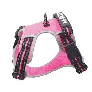 10853999 M-PETS HIKING REFLEKTÖRLÜ SOFT SIRT TASMASI PINK (S)