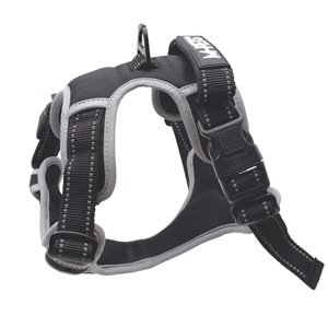 10855099 M-PETS HIKING REFLEKTÖRLÜ SOFT SIRT TASMASI BLACK (XL)