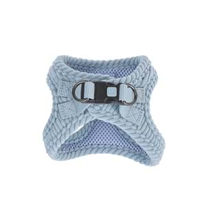 10858999 M-PETS VELVET DOG GÖĞÜS TASMASI BLUE (XXS)