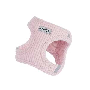 10859807 M-PETS VELVET DOG GÖĞÜS TASMASI PİNK (XXS)