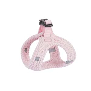 10859807 M-PETS VELVET DOG GÖĞÜS TASMASI PİNK (XXS)
