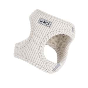 10859912 M-PETS VELVET DOG GÖĞÜS TASMASI BEJ (XXS)