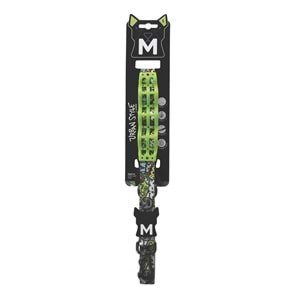 10865699 M-PETS URBAN STYLE FREESTYLE MULTİCOLOR ŞOK EMİCİ GEZDİRME TASMA (L)