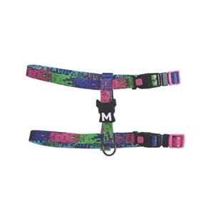 10868399 M-PETS URBAN STYLE LAVA ACTİVE KÖPEK GÖĞÜS TASMASI (M)