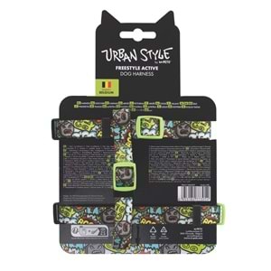 10869399 M-PETS URBAN STYLE MULTİCOLOR ACTİVE KÖPEK GÖĞÜS TASMASI (XS)