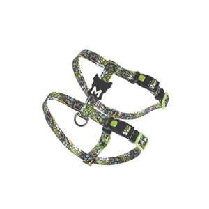 10869599 M-PETS URBAN STYLE MULTİCOLOR ACTİVE KÖPEK GÖĞÜS TASMASI (M)