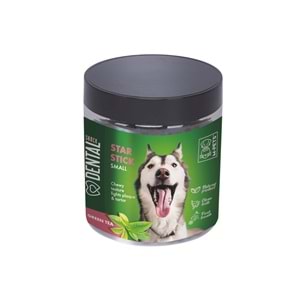 19029699 M-PETS DENTAL SNACK GREEN TEA STAR STICK SMALL ÖDÜL 170GR